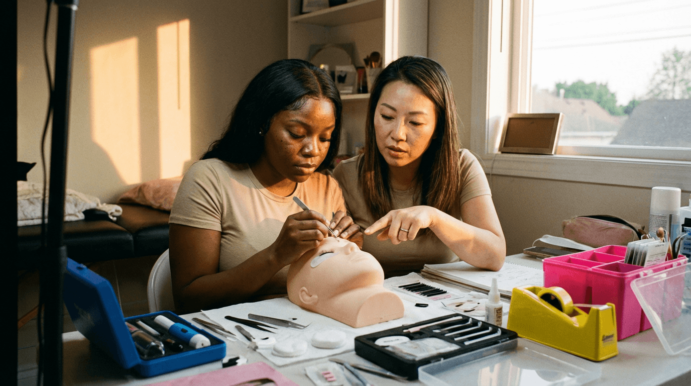 Lash Extensions Schulung