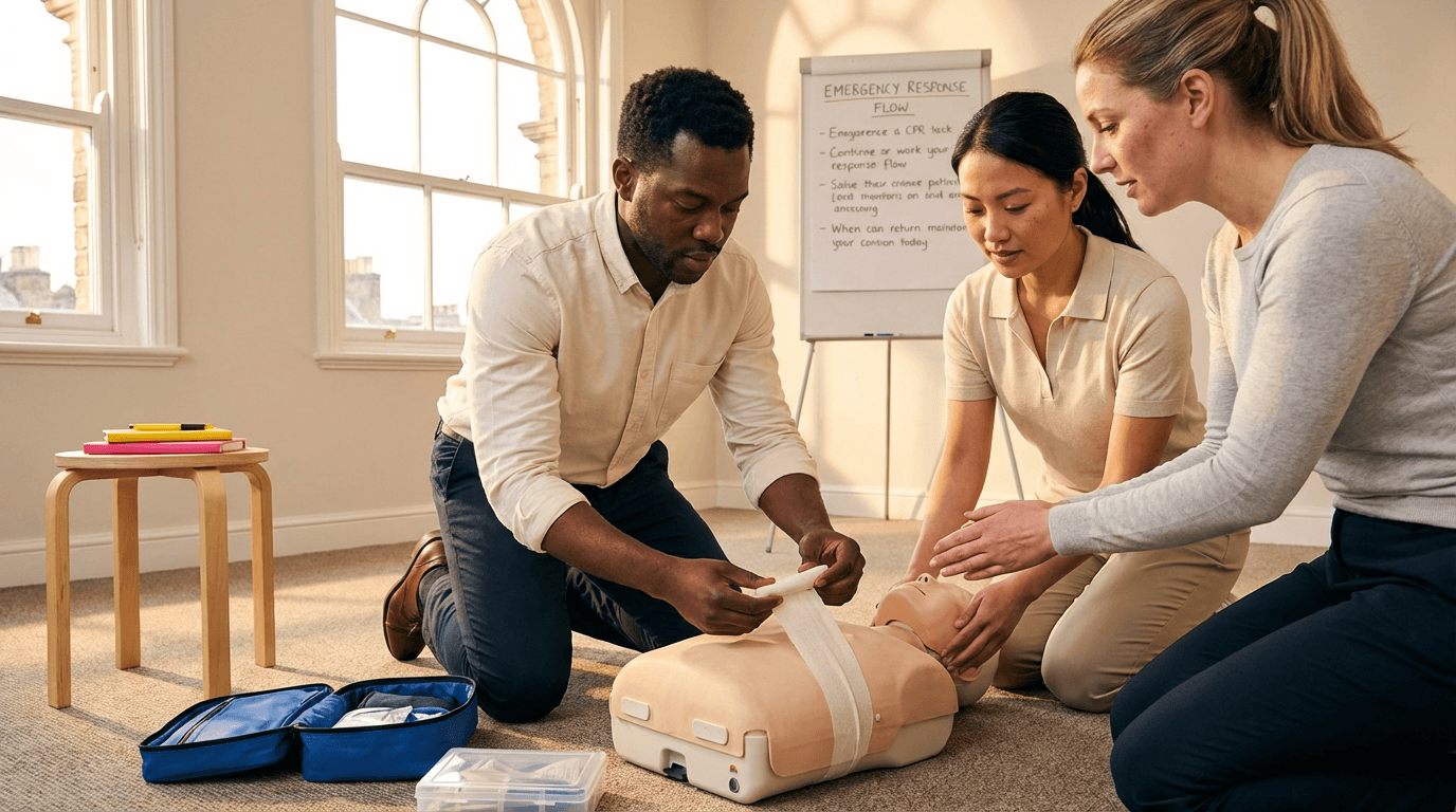 Erste-hilfe-kurs Für Betriebshelfer