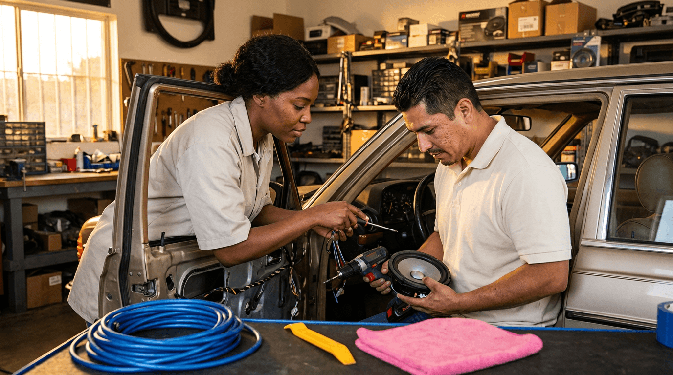 curso de instalación de audio para coche