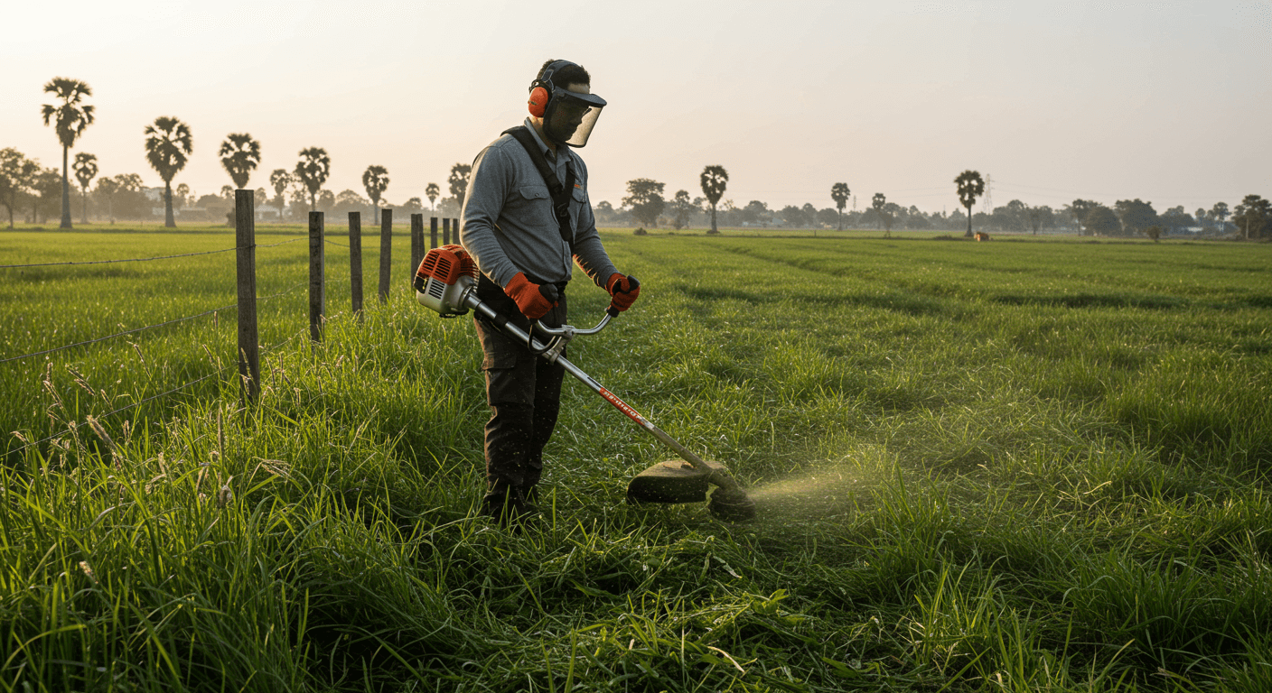 Curso de Operação e Planejamento Profissional de Roçadeira para Serviços Municipais