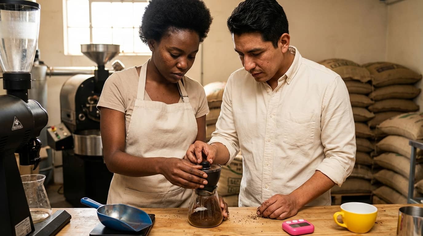 Curso de molienda de café