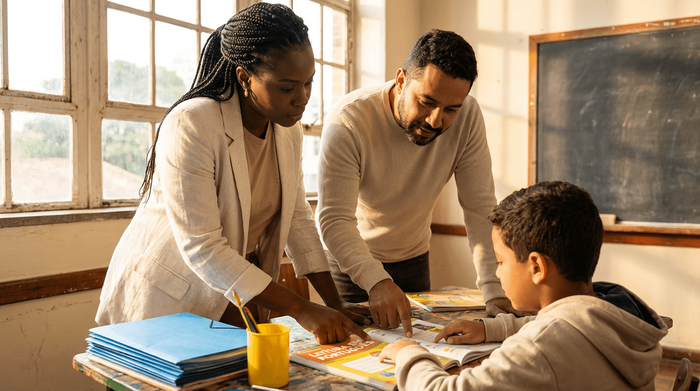 Curso de Português e Ensino Fundamental