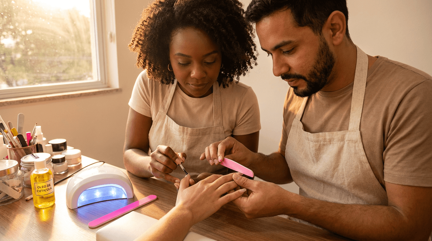 Curso de Unhas de Fibra