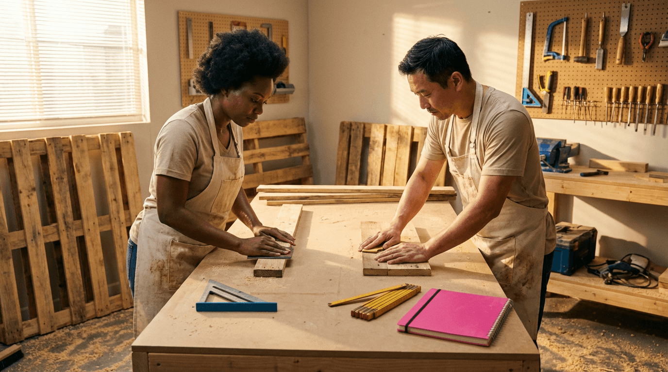 Curso de Móveis de Pallets