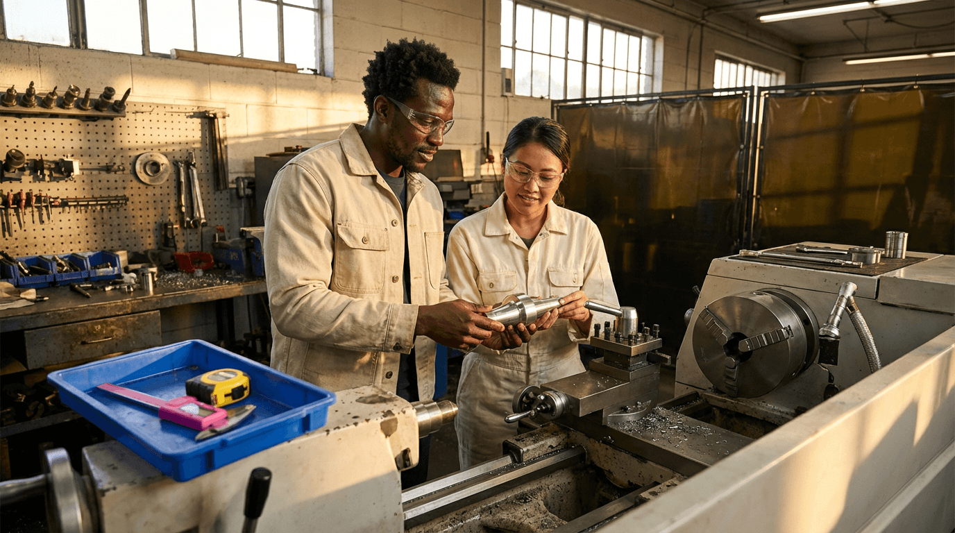 Zerspanungs-Schulung