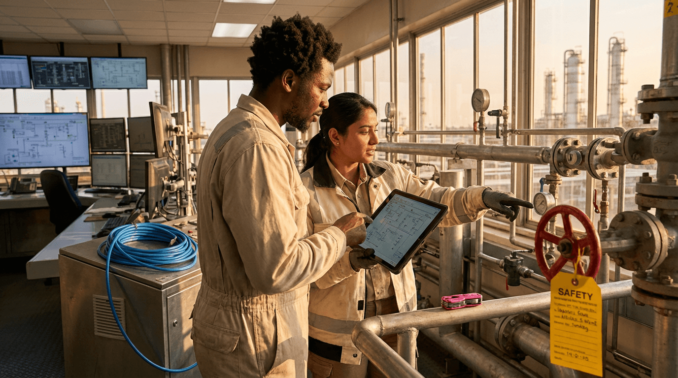 curso sobre el proceso de refino del petróleo