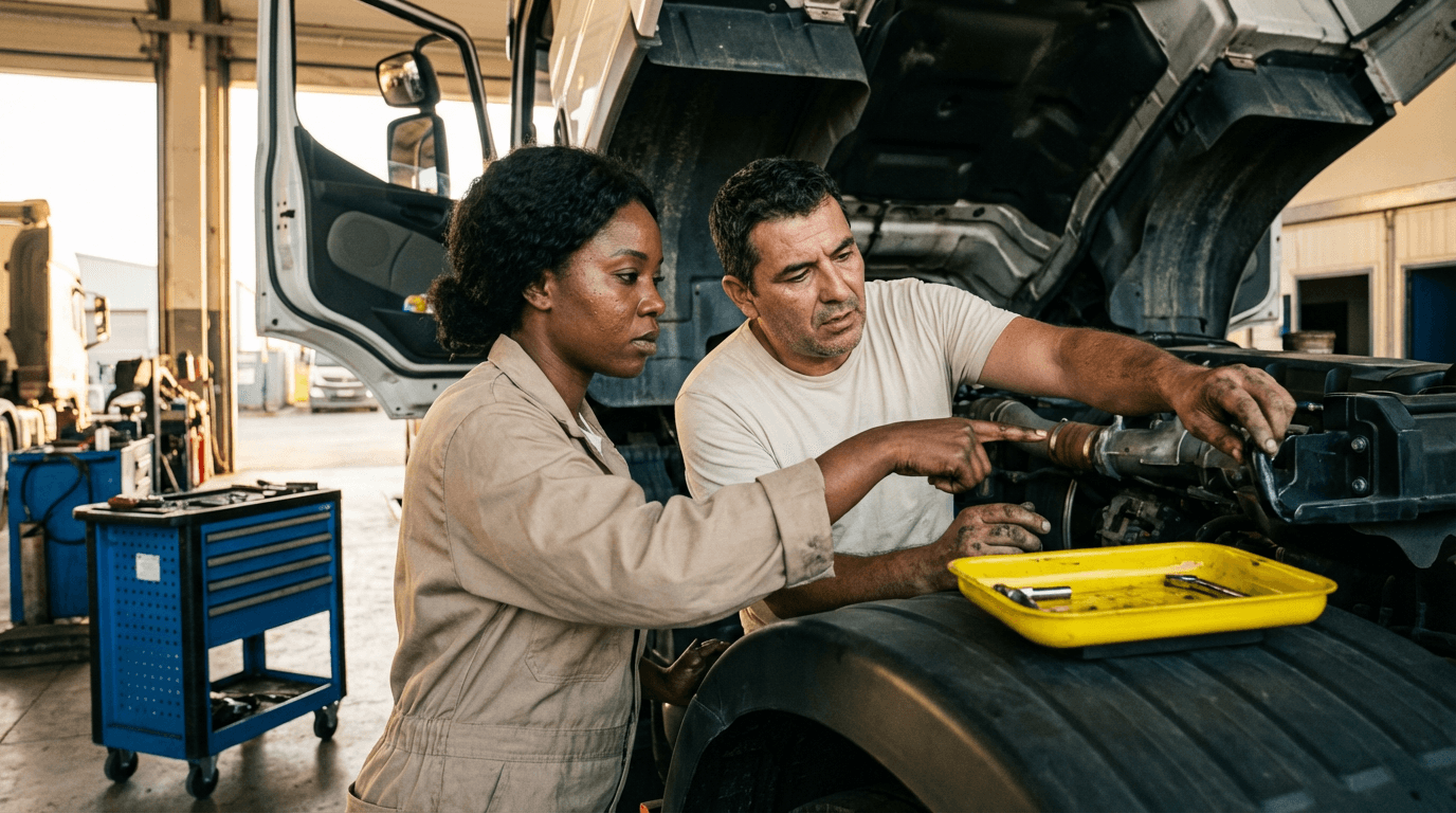 Curso de Mecânico de Veículos Pesados