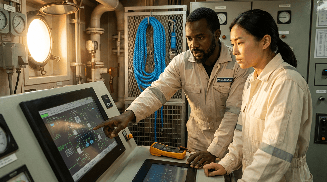 curso de oficial de máquinas