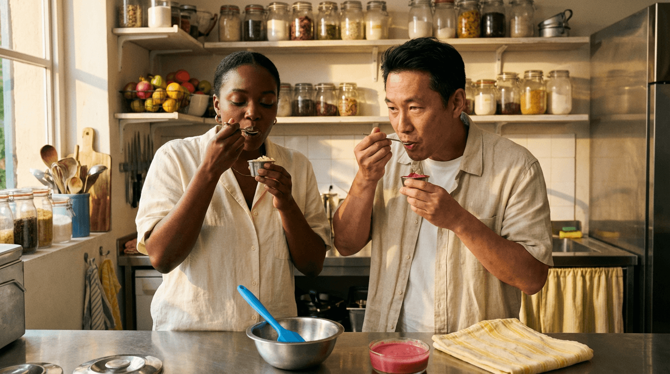 Curso de Designer de Sabores de Sorvete