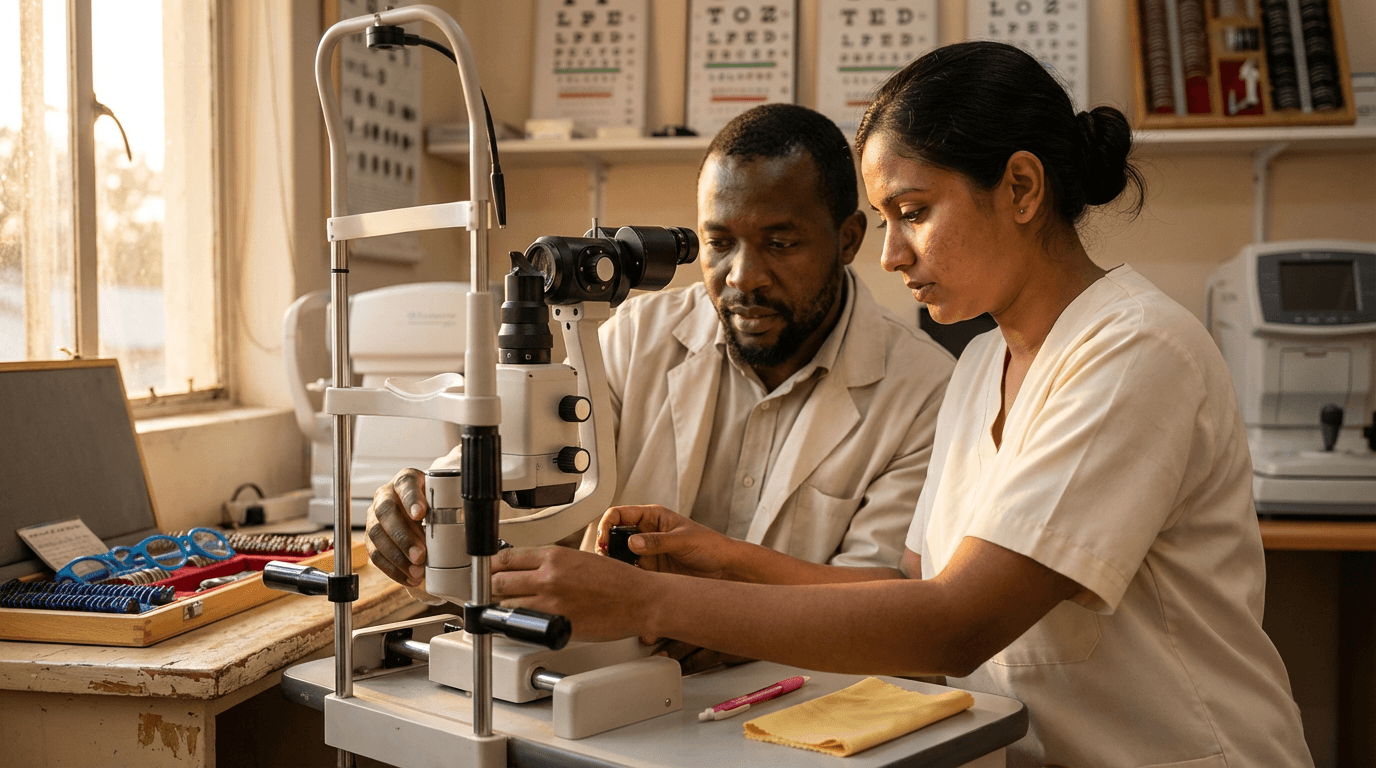 curso de asistente de oftalmología