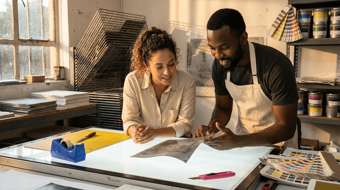 คอร์สการทำแผ่นพิมพ์