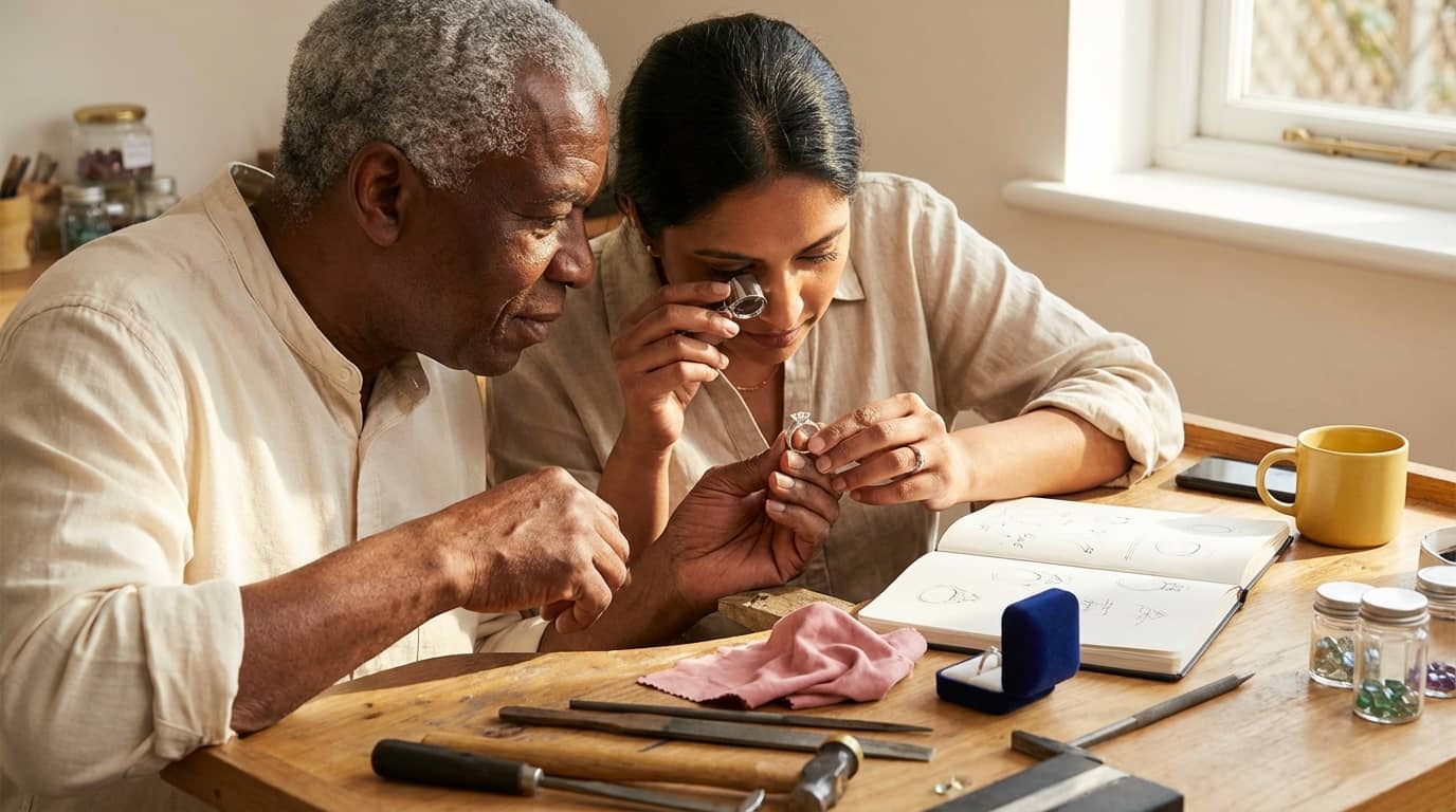 Curso de iniciación al diseño de joyería