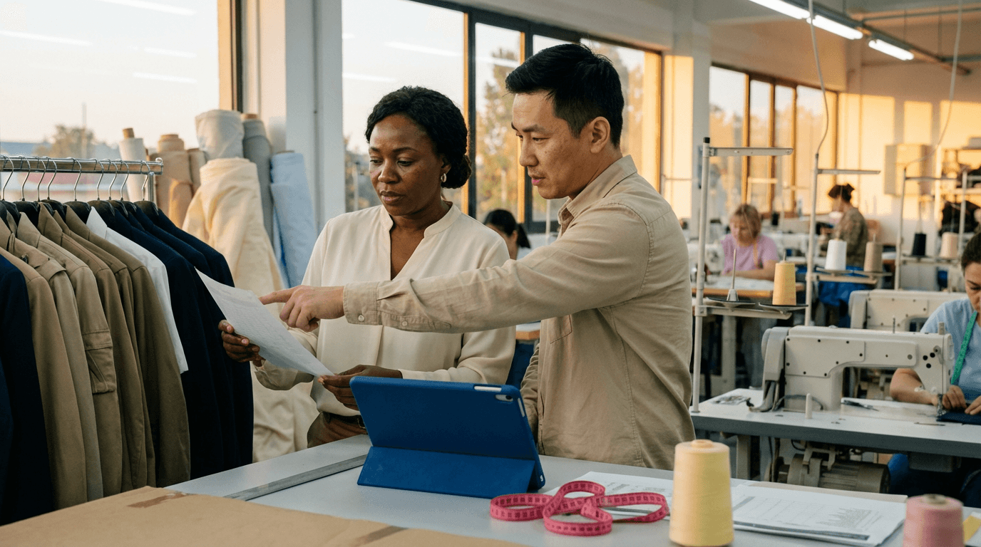 Curso de Supervisor de Produção de Roupas