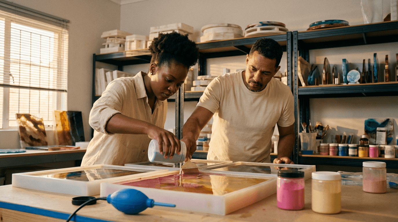 Curso de Especialista em Arte em Resina