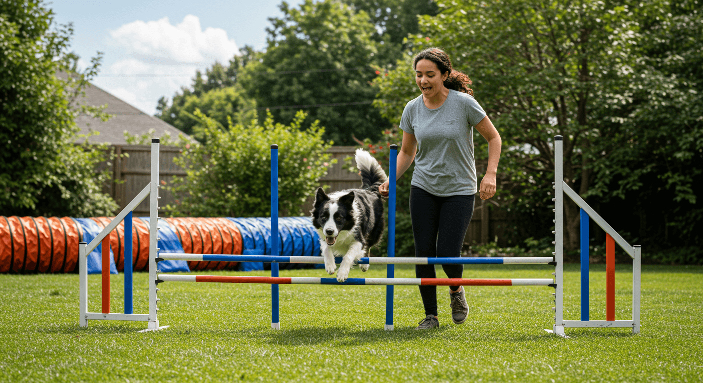 Home Dog Agility Course