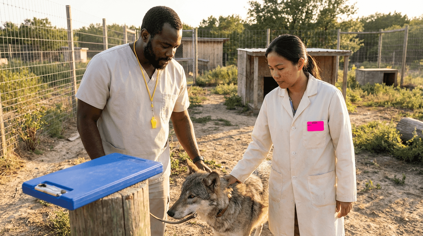 אילוף זאבים