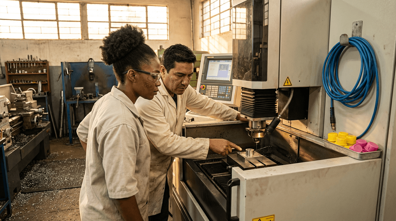 curso de electroerosión por hilo (Wire EDM)