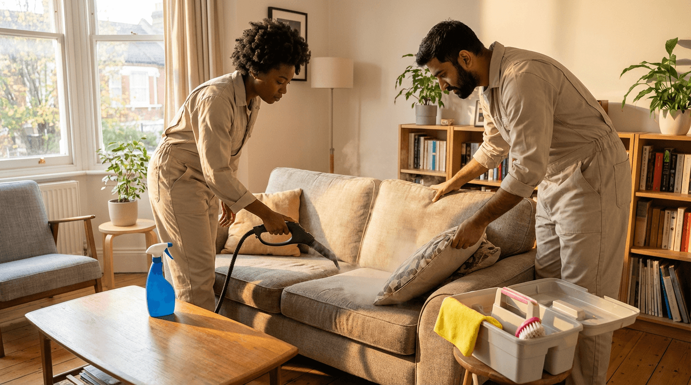 curso de higienización de sofás