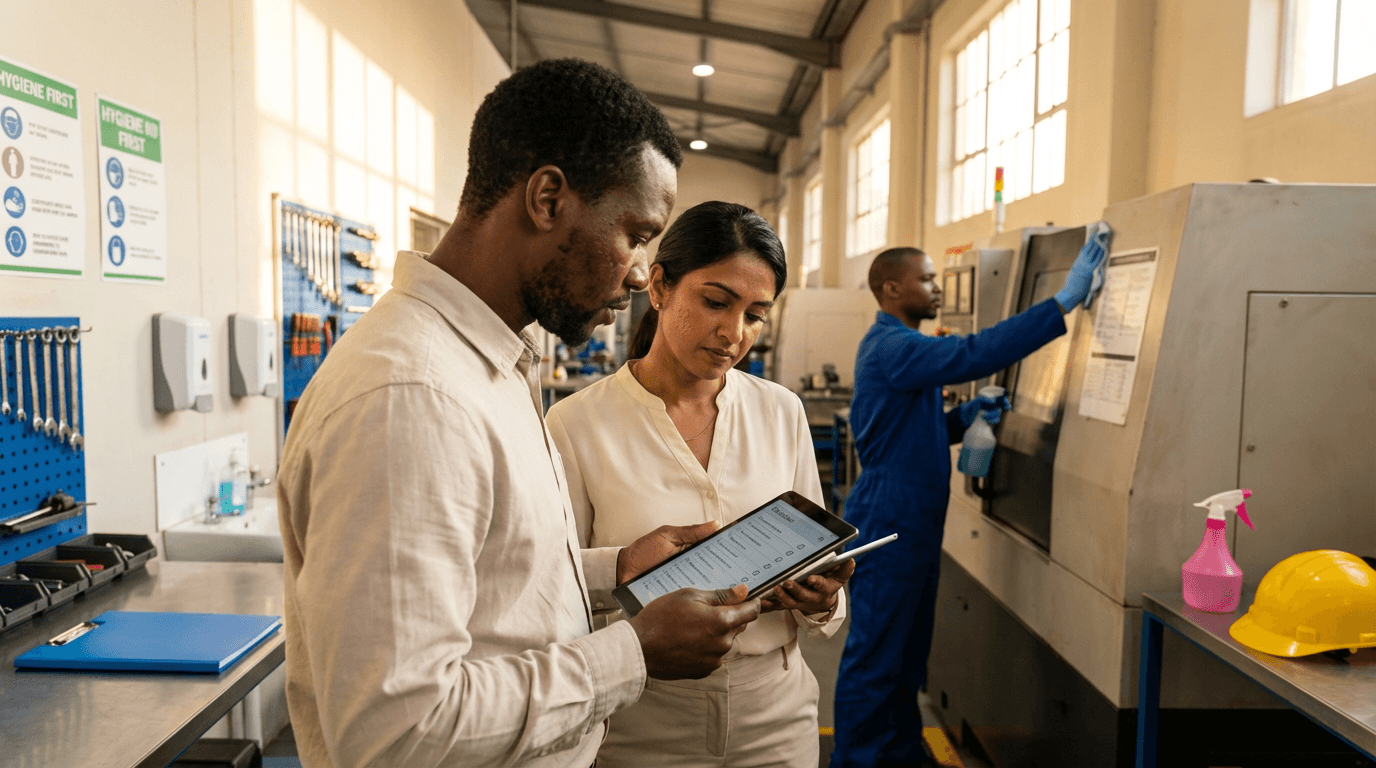 কর্মক্ষেত্রে স্বাস্থ্যবিধি ও নিরাপত্তা প্রশিক্ষণ