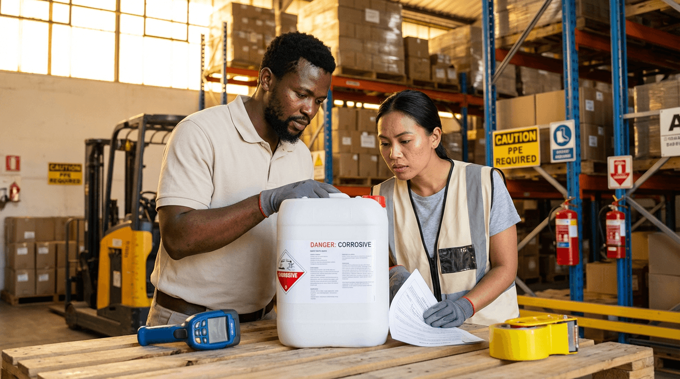 הכשרה בטיפול בחומרים מסוכנים