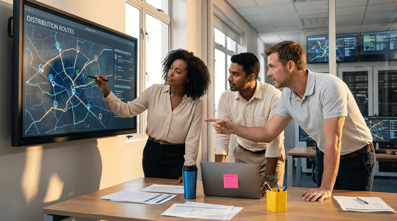 curso de red de distribución