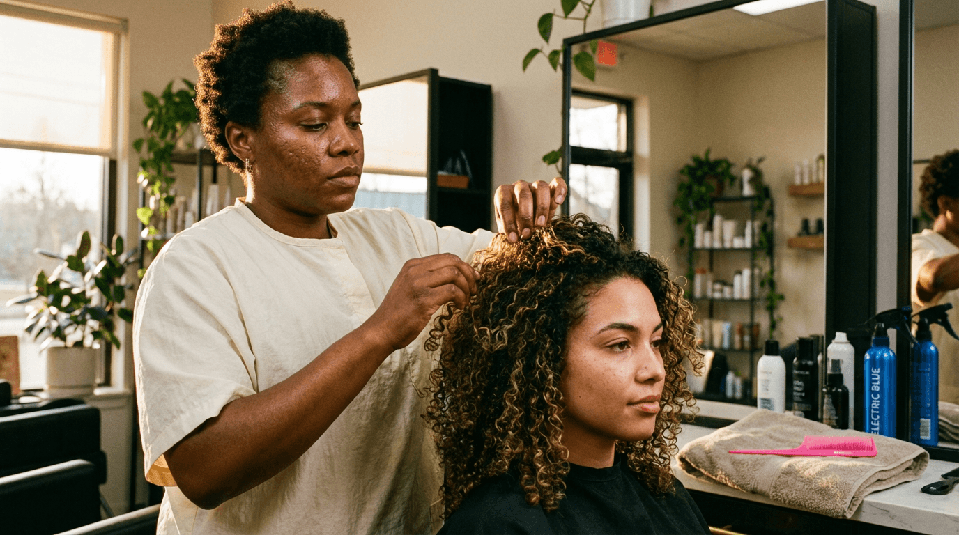 Curso de Especialização em Cabelos Crespos e Cacheados