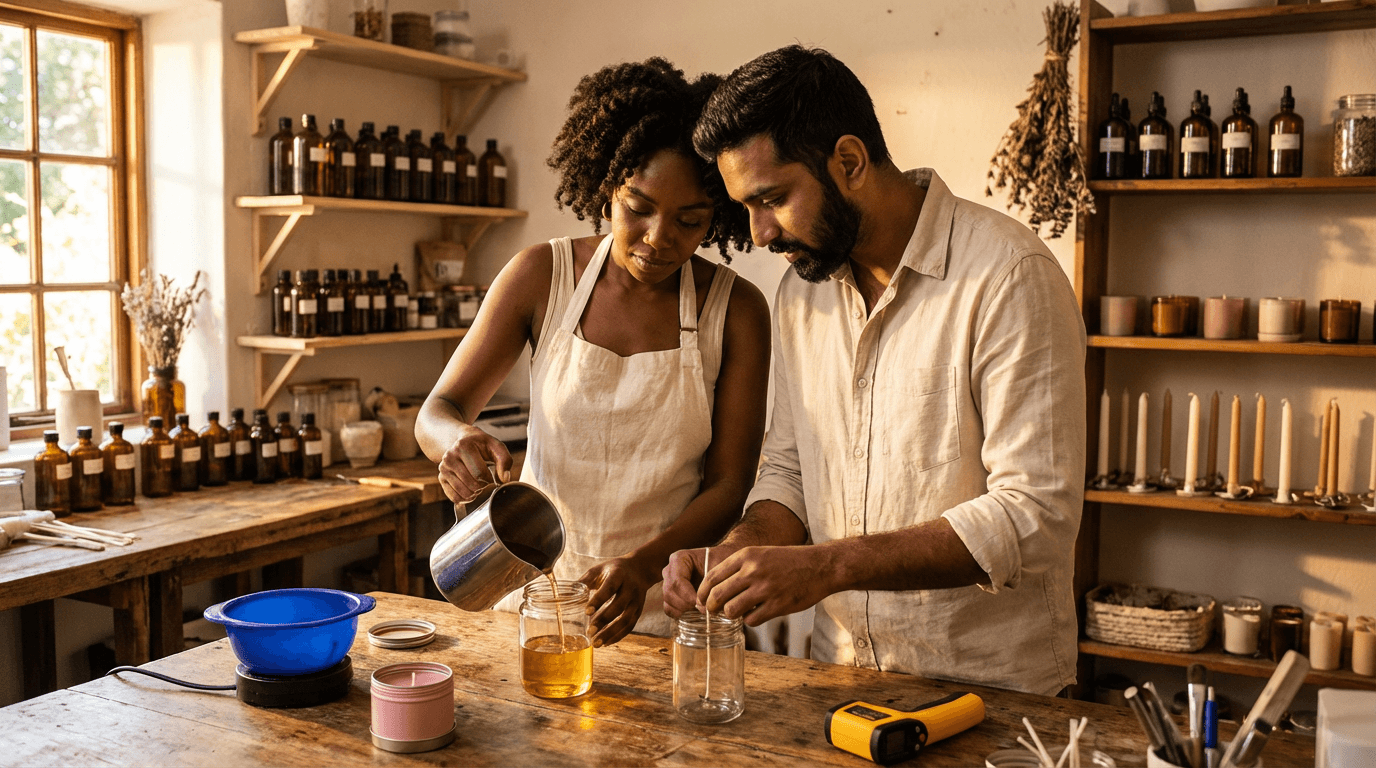 Scented Candle Making Training