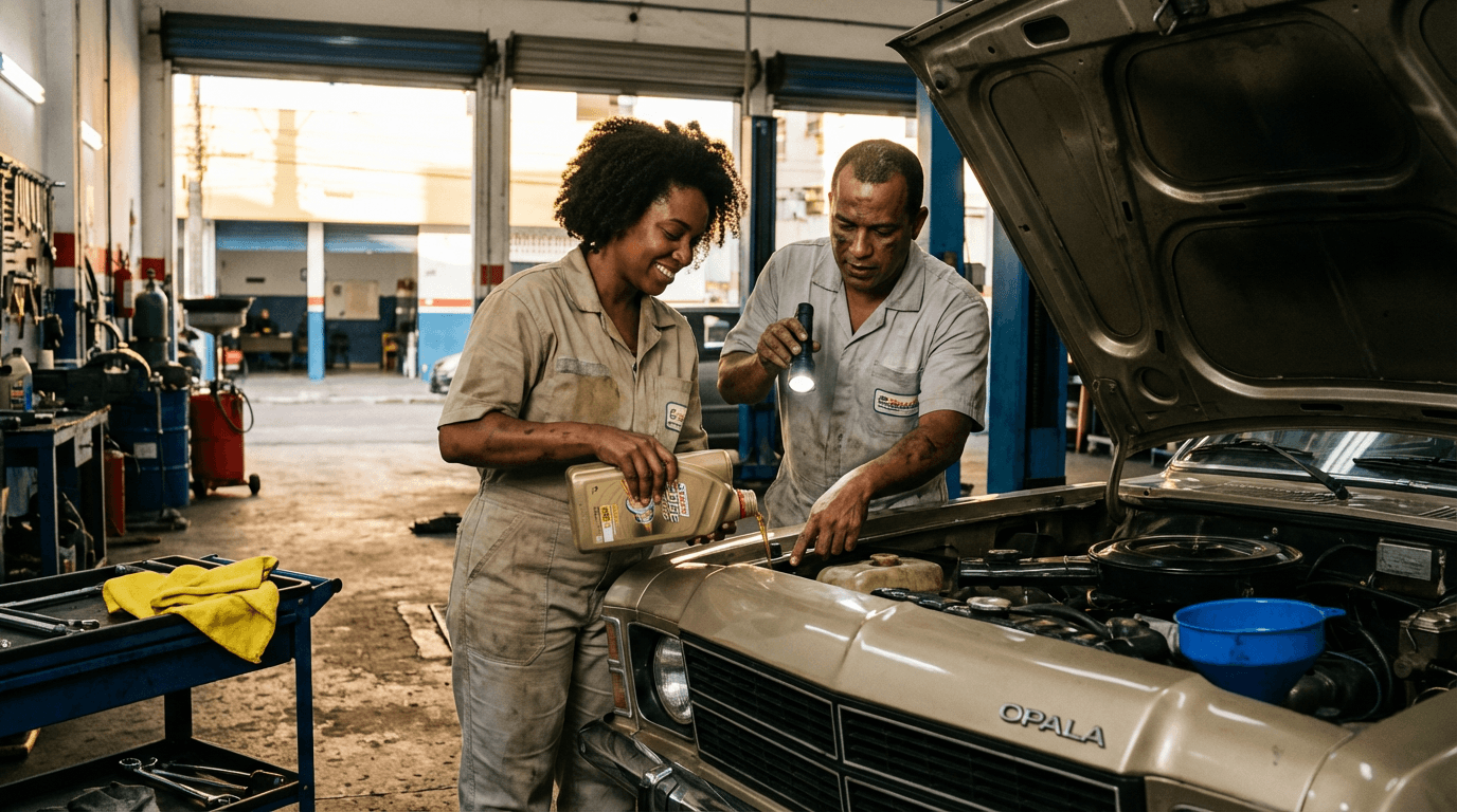 Curso de Trocador de Óleo