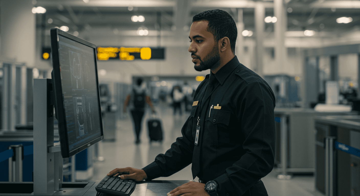 Curso de Raio x de Aeroporto