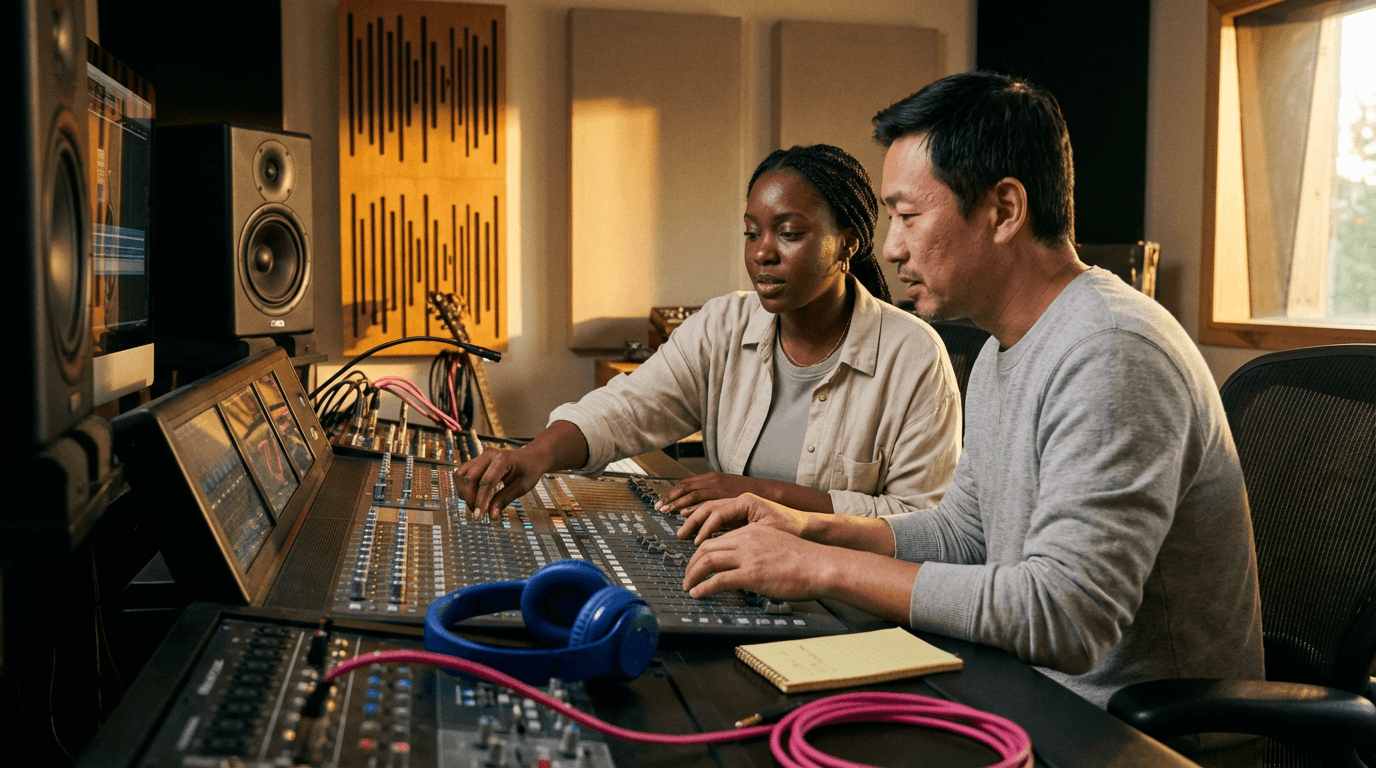 Curso de Operador de Mesa de Som