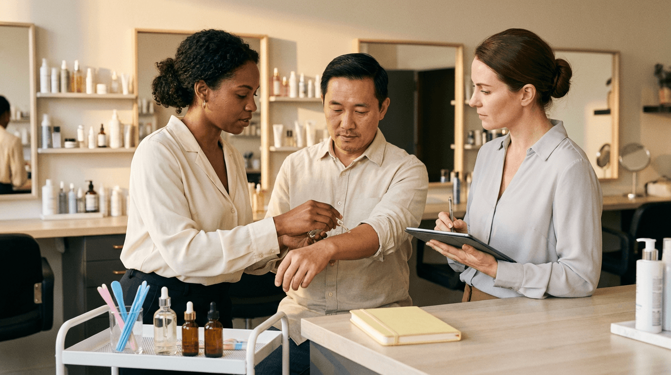 Curso de Educador de Produtos de Beleza
