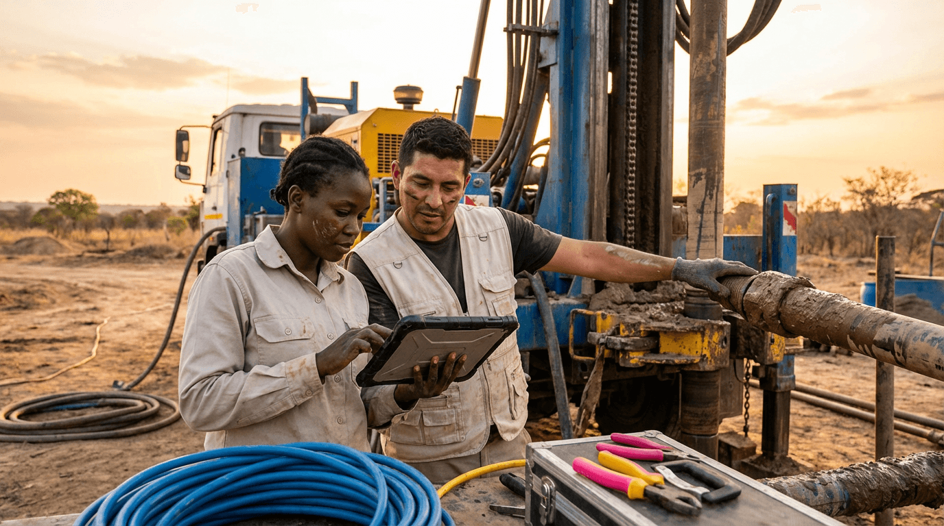 curso de perforación de pozos de agua