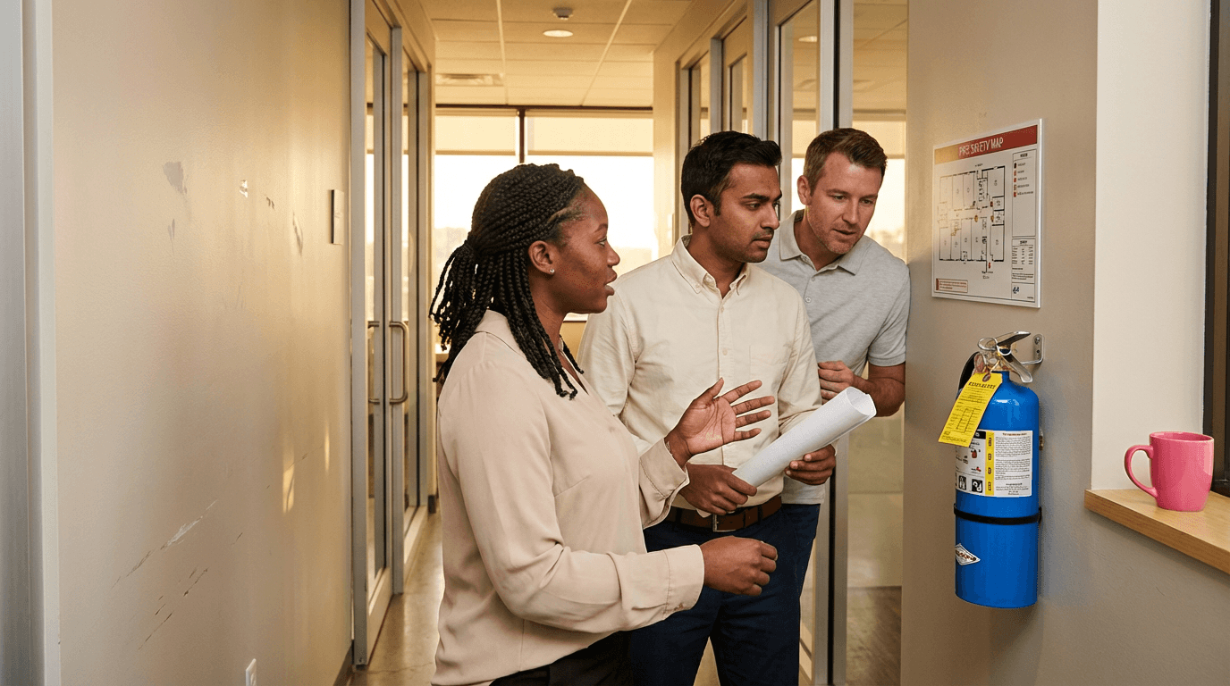 Brandschutz-Schulung für Mitarbeiter