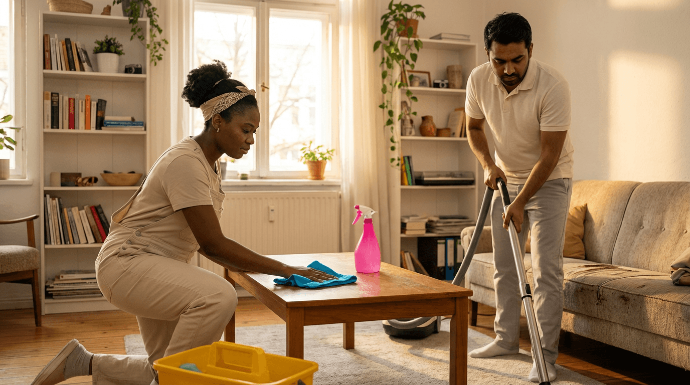 Schulung Reinigungskraft