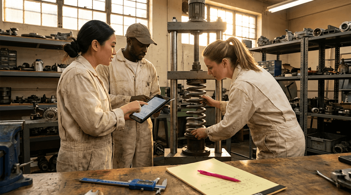 Federtechnik-schulung