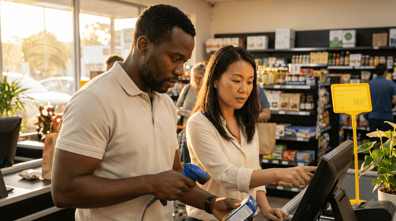 Školení mužského pokladníka