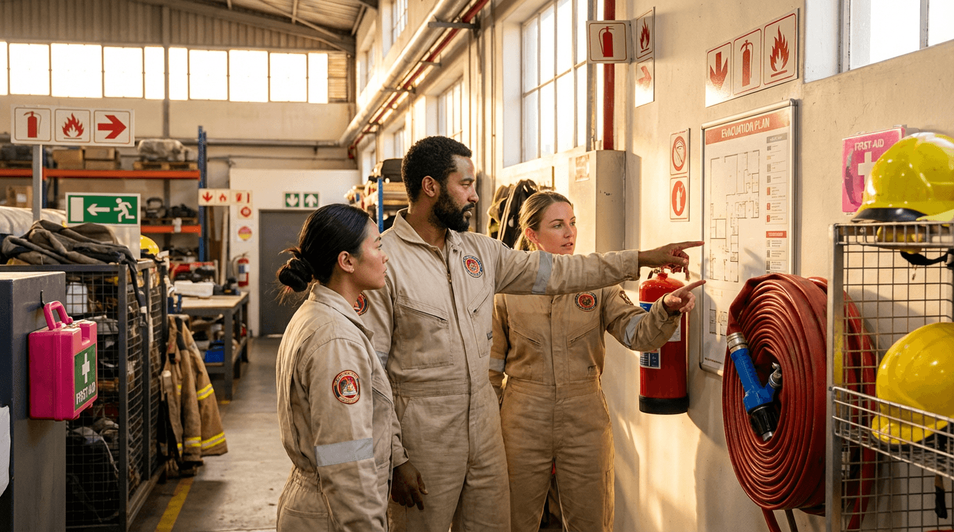 curso de prevención de incendios y atención de emergencias