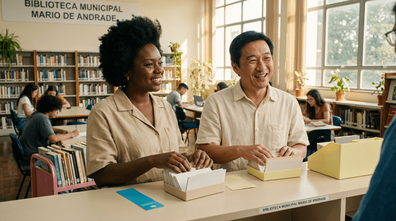 Curso de Auxiliar de Serviços Bibliotecários