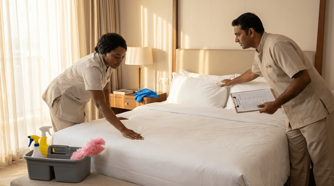 Hotel Housekeeper Training