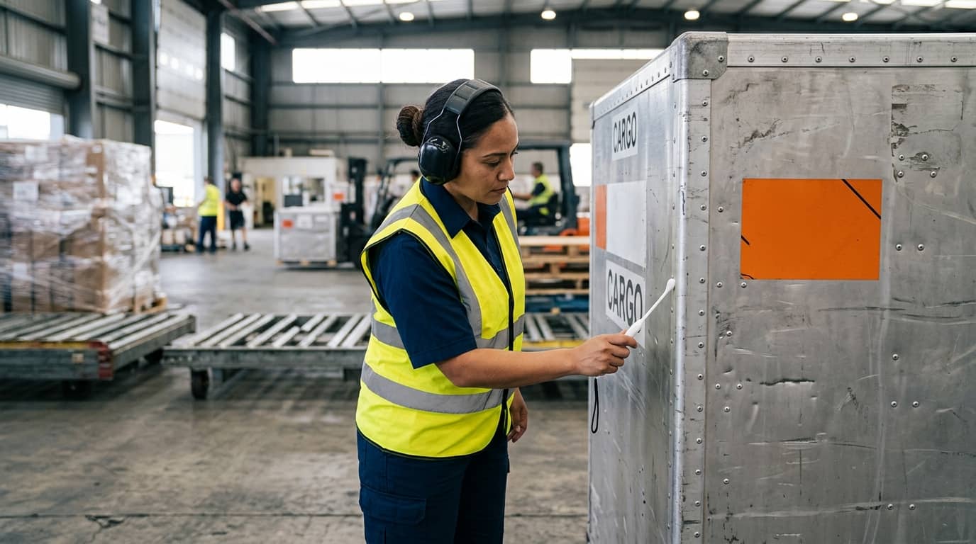 Air cargo security officer training