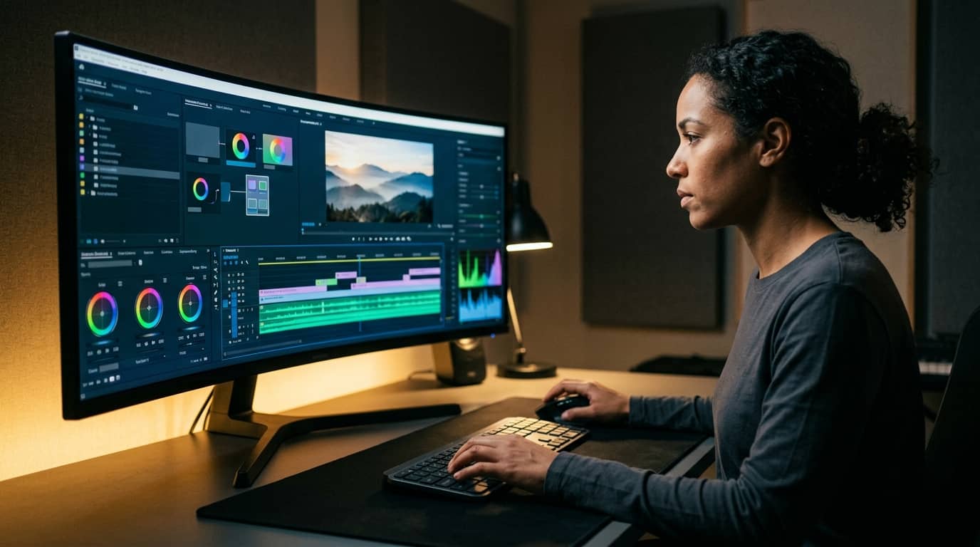 Curso de editor de vídeos