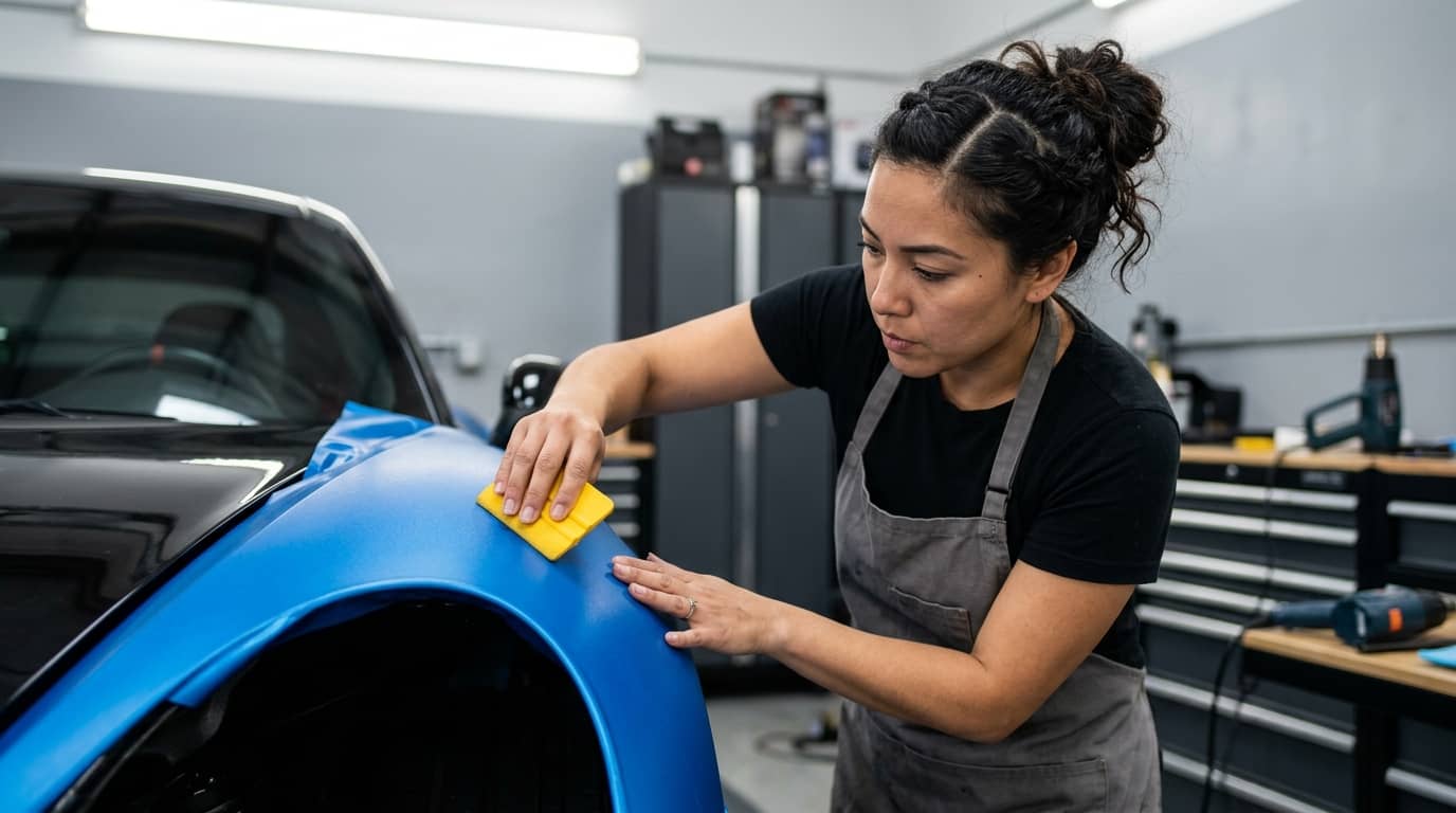 Curso de Instalación de Vinilo Automotriz