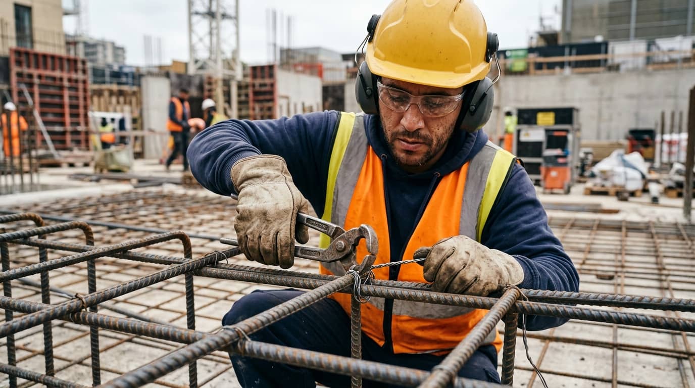 Curso de Armador de Aço para Edificações