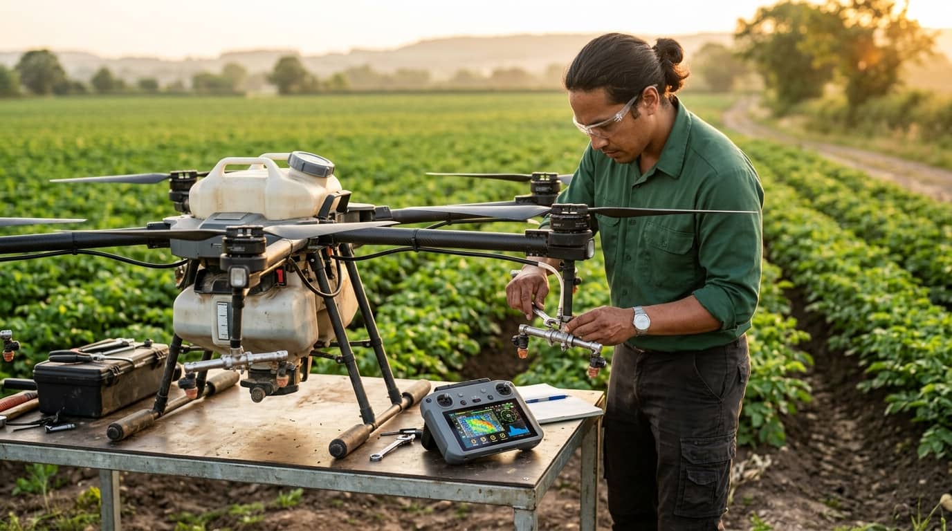 Curso de Operación de Drones para Fumigación