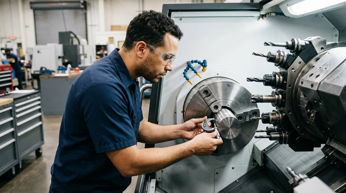 Entrenamiento para Operador de Torno CNC