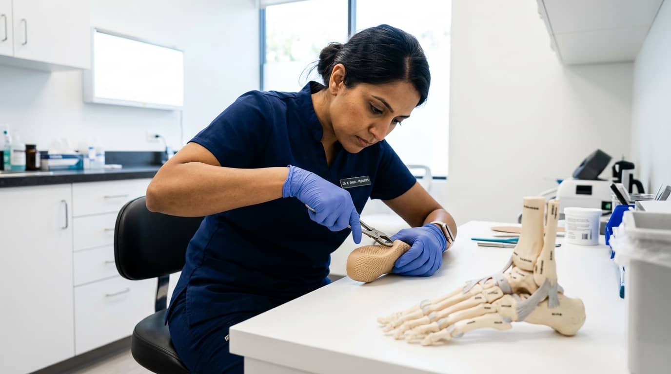 Treinamento em Quiropodia e Podologia