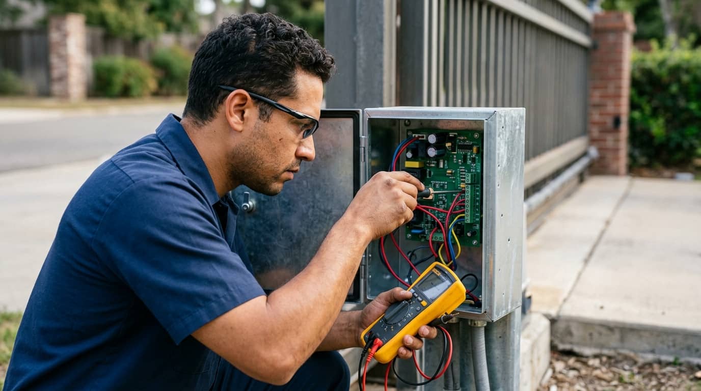 Especialización en automatización de portones