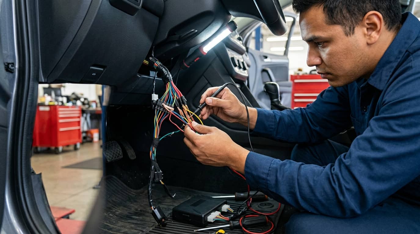 Curso de Instalação de Alarme Automotivo