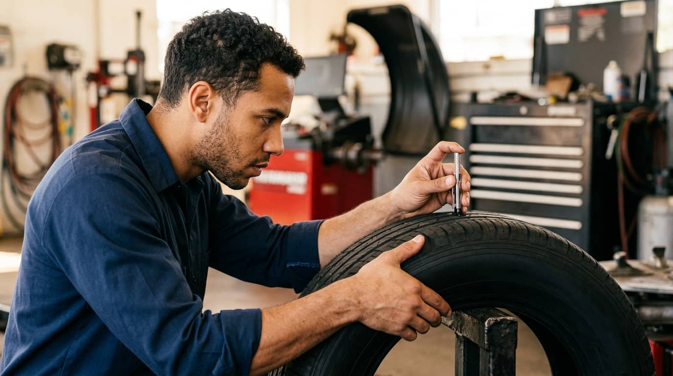 Automotive tire training