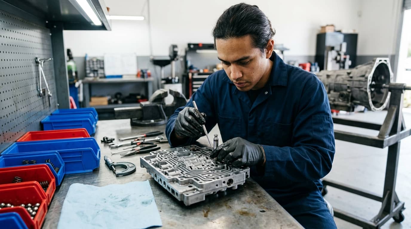 Entrenamiento en Reparación de Caja Automática